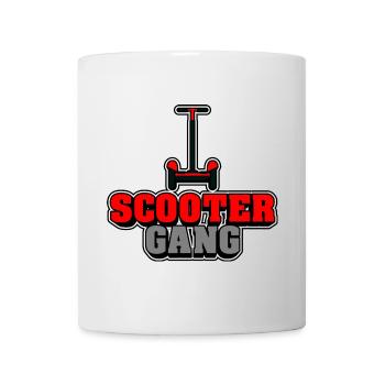 Scooter-Bande - Tasse - Weiß - Vorne