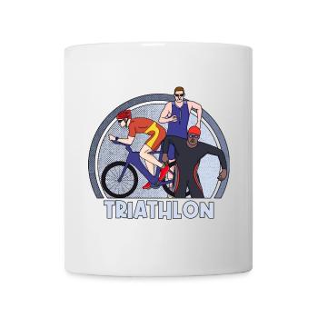 Triathlon - Mug - white - Front