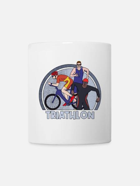 Triathlon - Tasse - Weiß