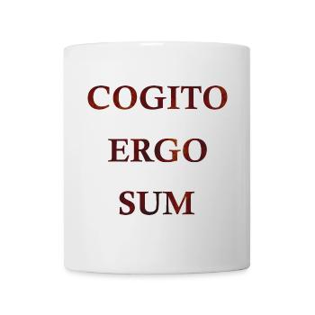 Cogito Ergo Sum - Mug blanc - blanc - Devant