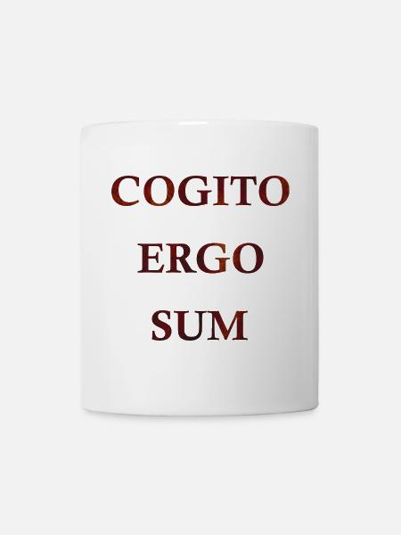 Cogito Ergo Sum - Mug - white