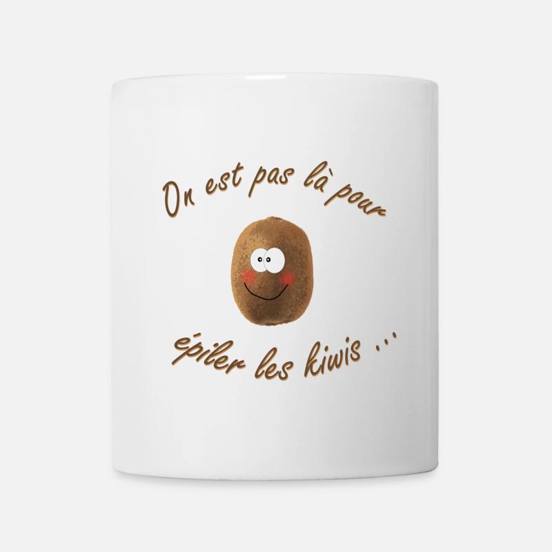 kiwi - Mug blanc - blanc