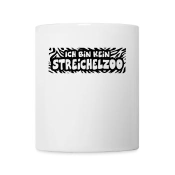 I am not a petting zoo - Mug - white - Front