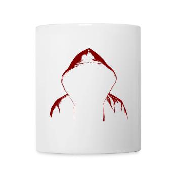 Hacker Hoodie - Mug - white - Front