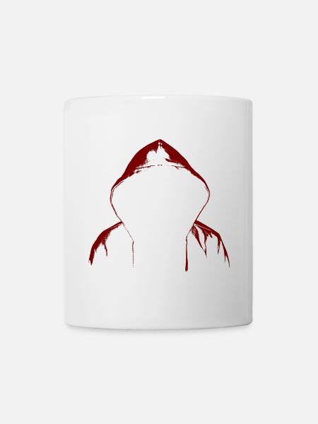 Hacker Hoodie - Mug - white