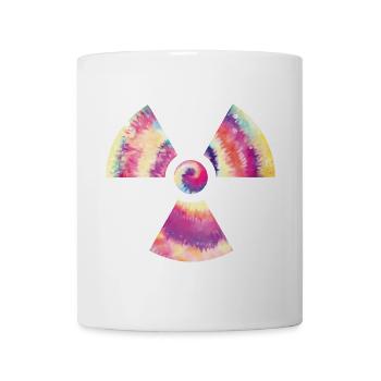 Tie Dye Manip Radio Radiology Radiation Logo - Mug - white - Front