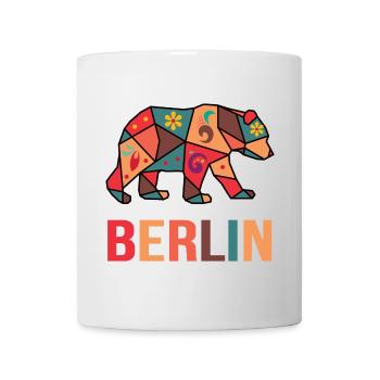 Hauptstad Berlin Tolles Motiv für Berliner - Tasse - Weiß - Vorne