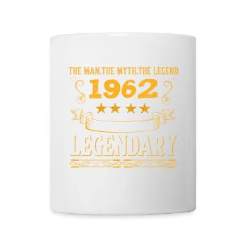 Légendaire Vintage 1962 Motif - Mug blanc - blanc - Devant