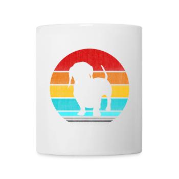 dachshund - Mug - white - Front