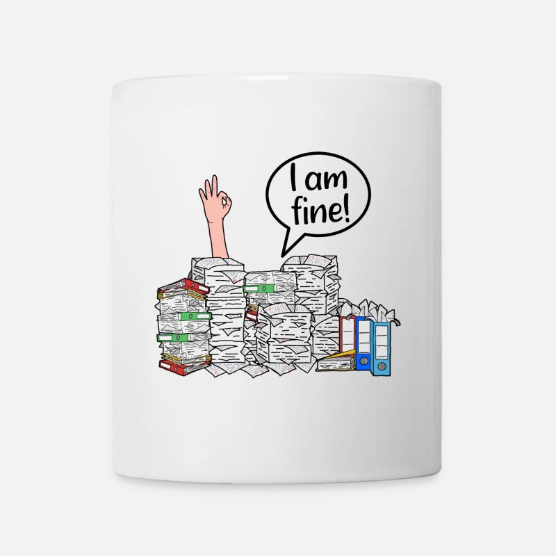 I am fine! - Mug - white