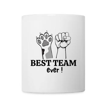 chien, propriétaire de chien, amoureux des chiens - Mug blanc - blanc - Devant