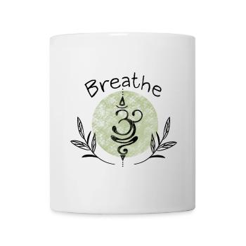 Yoga - Tasse - Weiß - Vorne