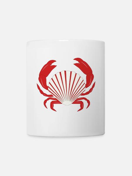 Red Crab - Mug - white