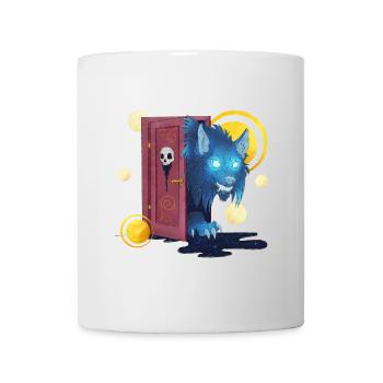 Blue Ink Spirits - Großer böser Wolf vor der Tür - Tasse - Weiß - Vorne