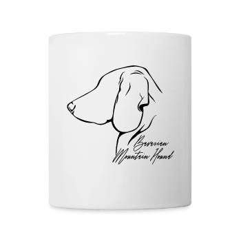 BAVARIAN MOUNTAIN HOUND Profile Dogs Dog Wilsigns - Mug - white - Front