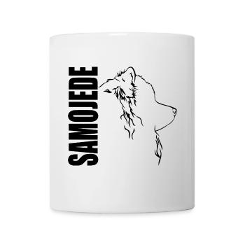 SAMOJEDE Profil Chiens Chien Wilsigns - Mug blanc - blanc - Devant