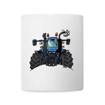 0448 BlueTractor TS115 - Mug - white - Front