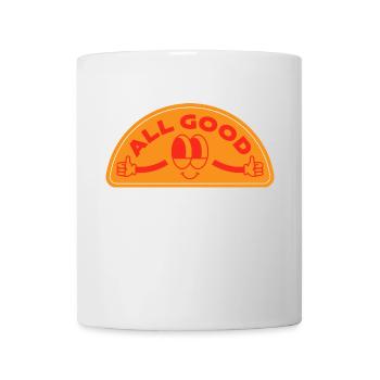All Good - Gift - Gift Idea - Mug - white - Front