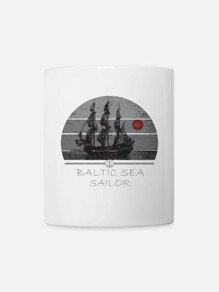 DarssCoast - Baltic Sea Sailor - Tasse - Weiß