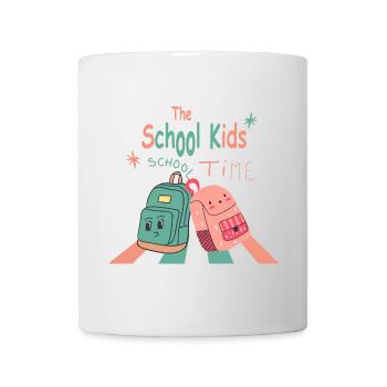 Retour à l’école - Mug blanc - blanc - Devant