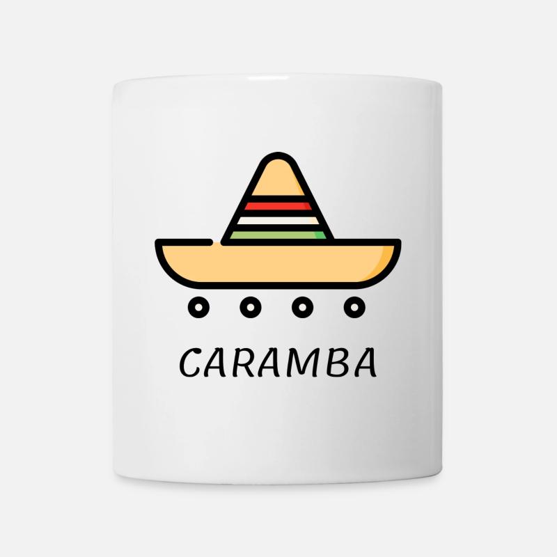 Mexican Sombrero - Caramba - Mug - white