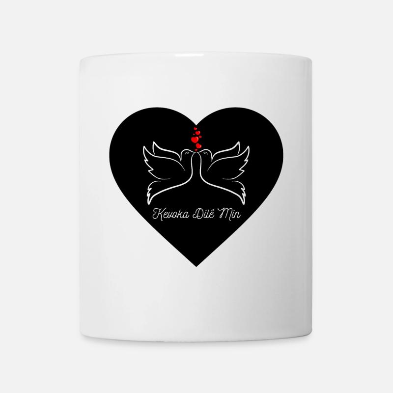Kevoka Dilê Min - Tasse - Weiß