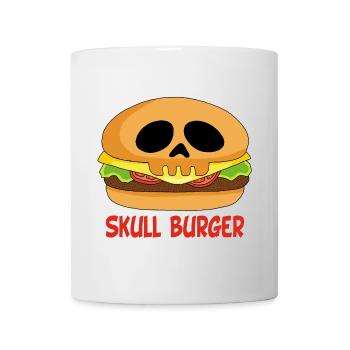 Die Rückkehr des Burgerschädels - Tasse - Weiß - Vorne