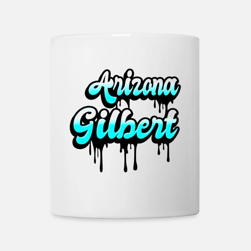 Gilbert Arizona Design - Tasse - Weiß