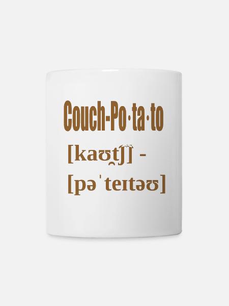 couch potato - Mug - white