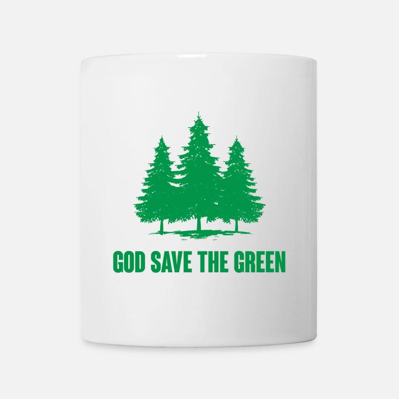 Dieu sauve le vert - Mug blanc - blanc