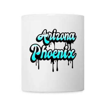Phoenix Arizona Design - Tasse - Weiß - Vorne