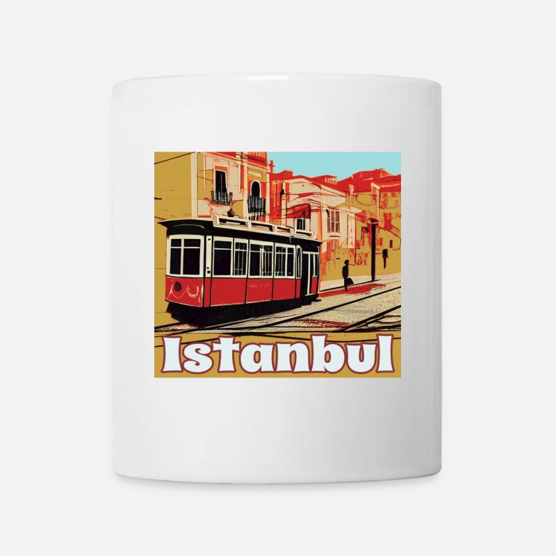 Istanbul - Tasse - Weiß