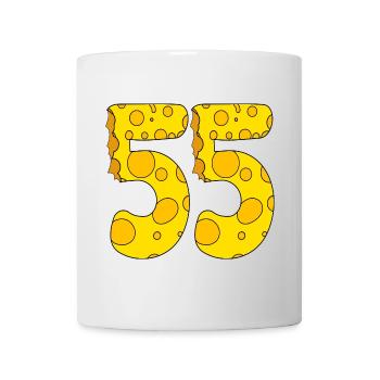 55 years old - 55th birthday gift - 1955 - Mug - white - Front