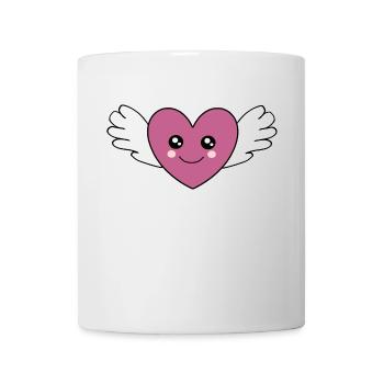 Kawaii Chibi Kawaii Herz Kawaii Manga - Tasse - Weiß - Vorne