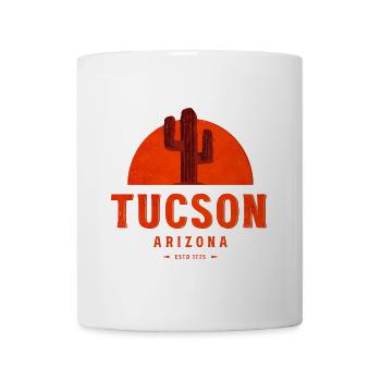 Tucson Deserts Sunset - Mug - white - Front