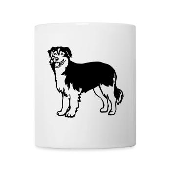 Australian Shepherd - Mug - white - Front