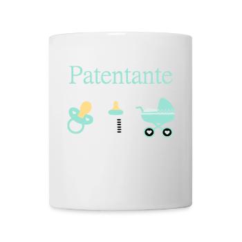 Patentante Taufe Geburt Junge - Tasse - Weiß - Vorne