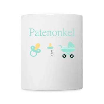 Patenonkel Geburt Junge Taufe - Tasse - Weiß - Vorne
