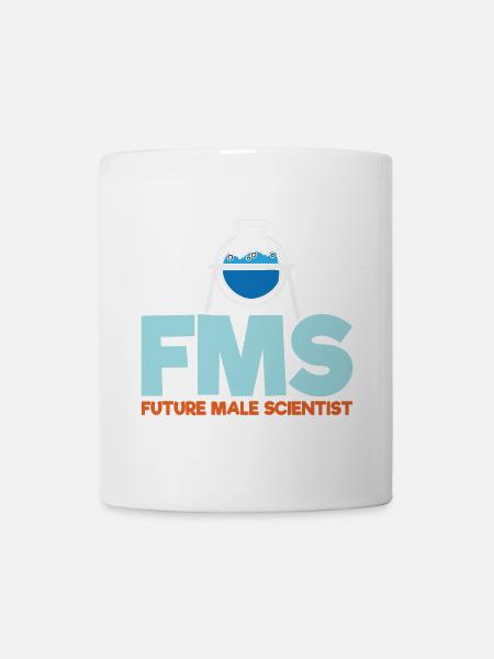 Künftiger männlicher Wissenschaftler - Tasse - Weiß
