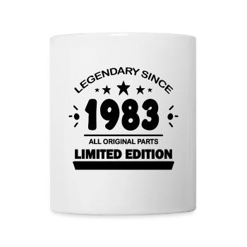 Baujahr 1983 - Jahrgang 1983 - Tasse - Weiß - Vorne