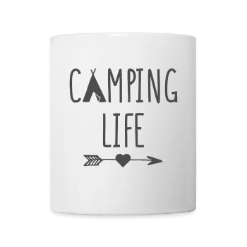 Camping Life - Mug - white - Front