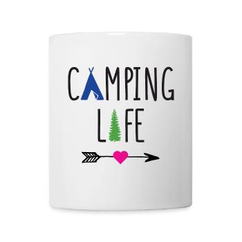 Camping Life - Mug - white - Front