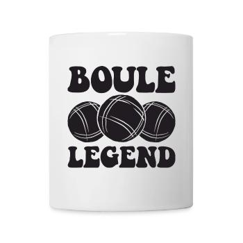 Boule Legend Tenue de Pétanque pour Bouler - Mug blanc - blanc - Devant