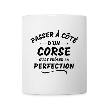 Corse, je suis Corse, Corsica - Mug blanc - blanc - Devant