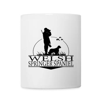 WELSH SPRINGER SPANIEL Hunting Dogs Hunter Wilsigns - Mug - white - Front