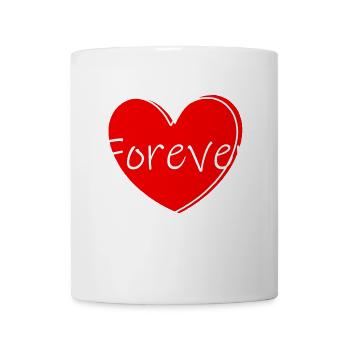 Valentinstag, Valentinstag, Valentinstag - Tasse - Weiß - Vorne