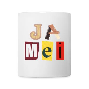 Ja mei - Tasse - Weiß - Vorne