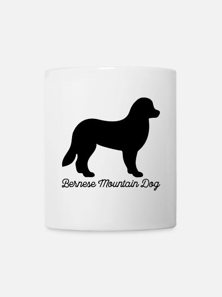 Berner Sennenhund - Tasse - Weiß