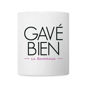Bordeaux-Brunnen zwangsernährt - Tasse - Weiß - Vorne