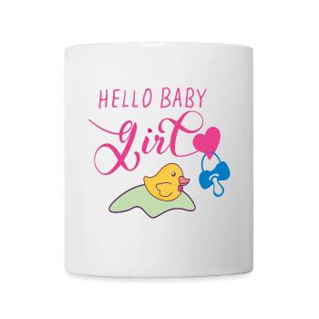 Baby Girl, Girl, Daughter - Mug - white - Front